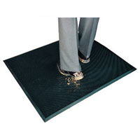 Rubber Bristle Mats