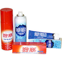Heat-Freeze Sprays & Rubs