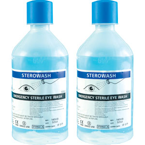 Sterowash Eyewash Bottles