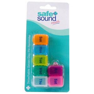 Multicolour Detachable Pill Box