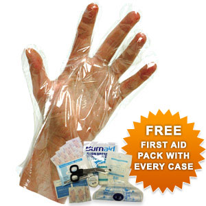 Polythene Gloves - Case of 50 Boxes