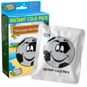Thumper The Football Instant Ice Packs