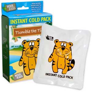 Tumble The Tiger Instant Ice Packs