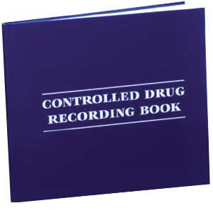Controlled Drug Recording Book