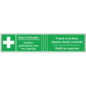 First Aid Box Seals