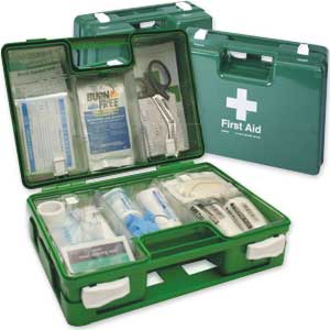 BS-8599-1 Compliant First Aid Kits In Deluxe Cases