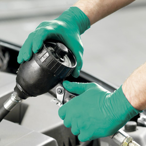 Ansell Touch n' Tuff Nitrile Gloves
