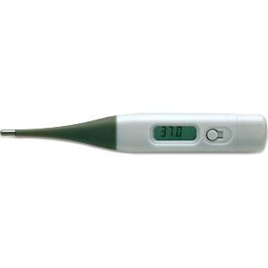 Digital Thermometer with Flexible Tip
