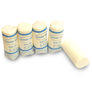White Open Weave Bandages