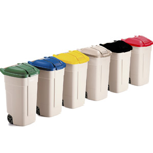 Non-Medical Mobile Waste Containers
