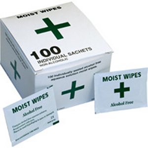 Alcohol Free Moist Wipes