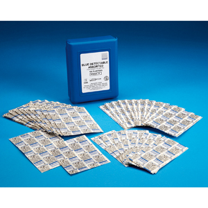 Blue Detectable Plasters In Plastic Box