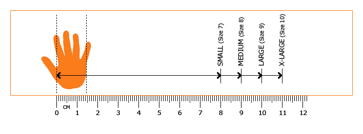 Hyflex Gloves Size Chart