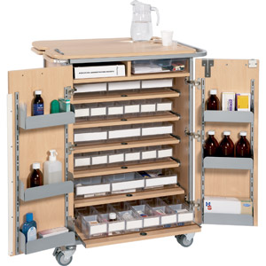 Unit Dosage System Drug Trolleys