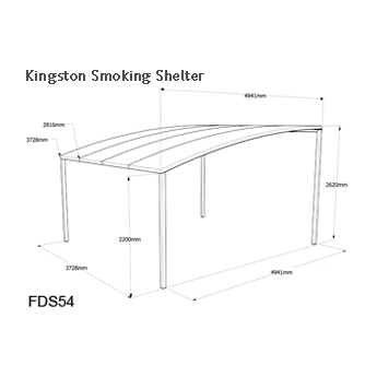 Kingston Smoking Shelter