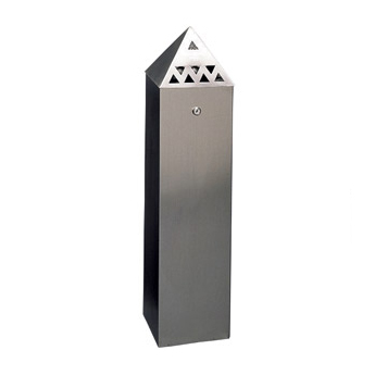 Pyramid Top Tower Cigarette Bin