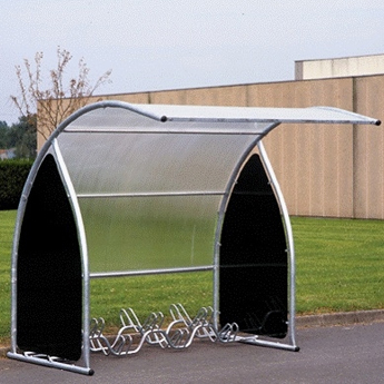 Durlston Curved Cycle Shelter