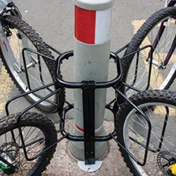 Circular - Square Cycle Rack