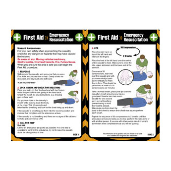 First Aid Pocket Guide
