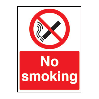 General No Smoking Signs