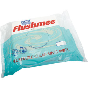 Oasis Flushmee Continence Care Wipes
