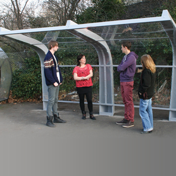 Portland Cantilever Waiting Shelter 